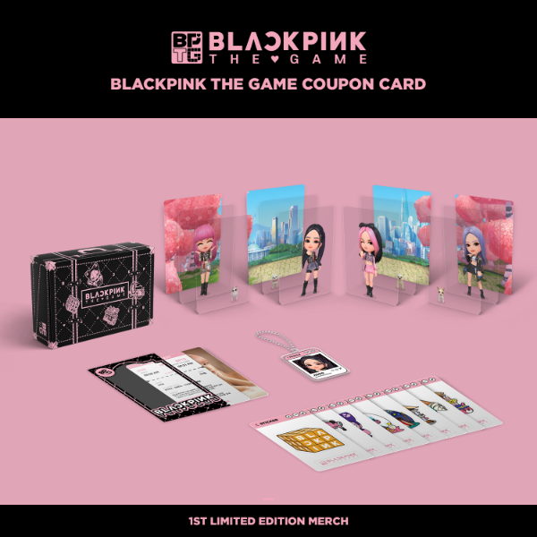 [Pre-order] BLACKPINK THE GAME COUPON CARD