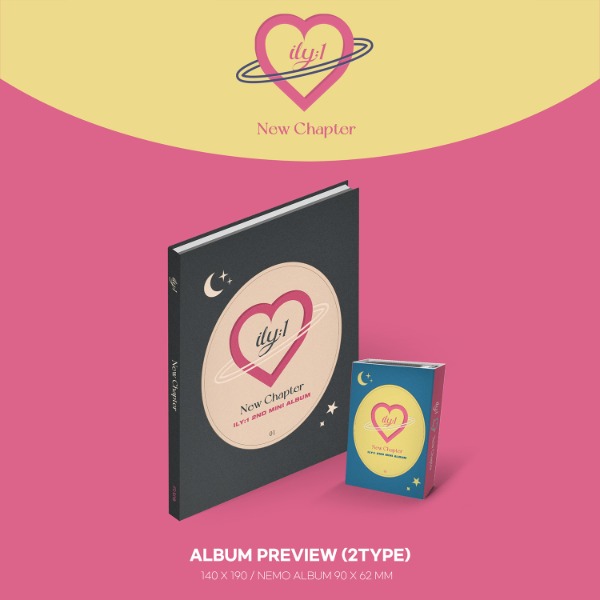 ILY:1 2nd Mini Album New Chapter (Set Ver.)