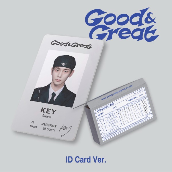 Key - The 2nd Mini Album [Good &amp; Great] (ID Card Ver.) (Smart Album)